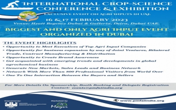 17th International Crop Science Conference and Exhibition Dubai 16-17 February 2023